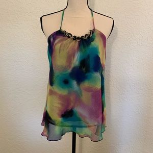 Byer California Multicolored dressy top.